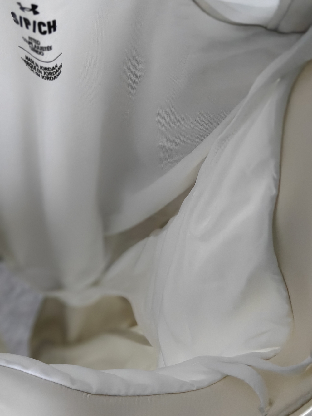 Under Armour Cream Athletic Shorts for Men - Picture 5 of 5